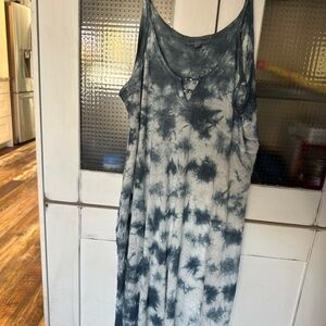 Tie-Dye Sleeveless Sundress